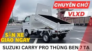 SUZUKI CARRY PRO TH&Ugrave;NG BEN 700KG CHUY&Ecirc;N CHỞ VẬT LIỆU X&Acirc;Y DỰNG