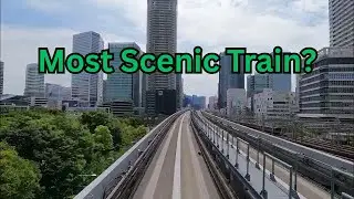 Riding the Yurikamome Line Over Tokyo Bay