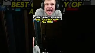 Jynxzi Reacts To The BEST CAV PLAY OF ALL TIME 💀😭 (Rainbow Six Siege)
