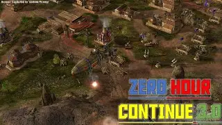 Zero Hour Continue V3.0 - China Gen  / Hard Ai - Annoying Crash But Cool Units