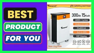 Tewaycell 48V 51.2V 300Ah 15KWh Lifepo4 Battery Pack Powerwall 310Ah