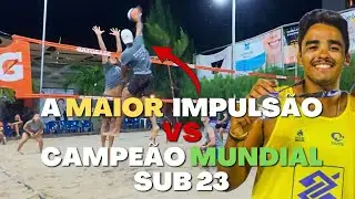 Quem levou a melhor nesse duelo? V&ocirc;lei 4x4 MIsto! #volei #volei4x4