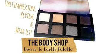 THE BODY SHOP Down To Earth Palette ✬ Buy Or Cry ♛ Tanisha Hillary