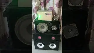 4440 AMPLIFIER WITH 8 INCH SPEAKER | SOUND TEST | BEST AMPLIFIER