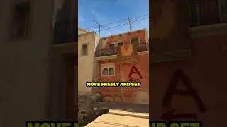 Дым от развязки на карте Mirage #shorts #cs2