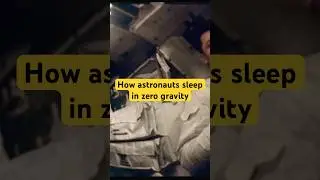 How astronauts sleep in Zero Gravity