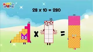 Numberblocks 28 times table | multiply | educational kids @ColorArt_id #learntocount