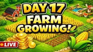 🌻 Hay Day 🔴 LIVE | Day 17 Farming Journey Continues! | Hindi #uniquegaminglive #hindi