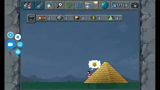 Sandbox but I can't get any mud!  #worldbox #challenge