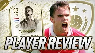 92 ICON MOMENTS OVERMARS PLAYER REVIEW! - FIFA 20 Ultimate Team