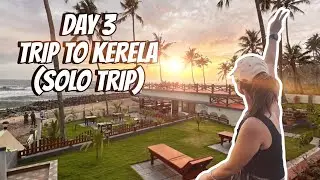 Day 3 in Varkala, Kerala 🌴 | Maadathil Cottages Stay, Pool, Room Tour & Beaches