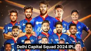 delhi Capitals playing 11 2024 | ipl 2024 #cricket