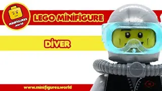 🌊 LEGO minifigure: Diver (cty0257) 🌊 [SEA - DIVER]