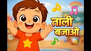Tali Bajao Song 👏 | Action Rhyme for Kids | Hindi Nursery Rhymes