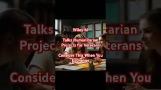 💎Wiley M talks: Humanitarian Projects for Veterans #youtubeshorts #dinar #iraqidinar #tiktok
