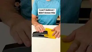 My stapler has two different settings #stapler #office #work #desk