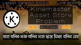 KINEMASTER ASSET STORE DOWNLOAD PROBLEM SOLVE,2020 APK MOD