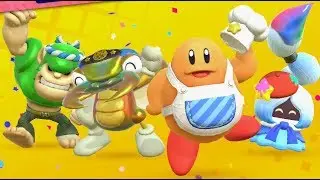 Kirby Star Allies Boss Rush: The Ultimate Choice - Soul Melter w/ Mid-Boss All Stars