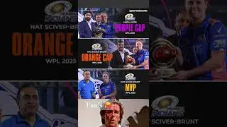MI Heritage in WPL 2025, clean sweep of awards #wpl2025 #cricket #mumbaiindians