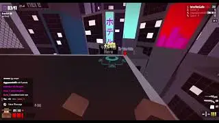 Krunker - A throwing knife trickshot