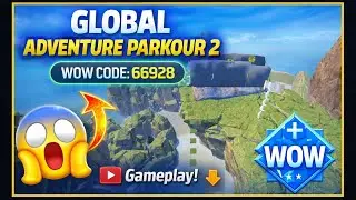 GLOBAL ADVENTURE PARKOUR 2 😱 | BGMI WOW Mode | WOW Code 66928 #BGMI#BGMIWOWMode #AdventureParkour