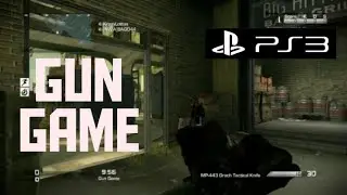 GUN GAME | COD GHOSTS ONLINE PS3 