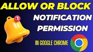 Allow or Block Notification Permission in Google Chrome (Hindi Guide)