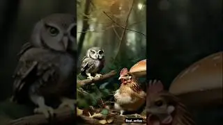Chicken Outsmarts an Owl in Hide and Seek! 🐔🦉
