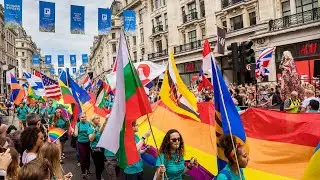 Pride in London-LGBT Party/ walking in Soho/2/7/2022-4K by DJI pocket 2 (subscribe to get more)