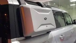 Euronavigate external hanging side luggage box for Land Rover Defender 90/110 and Discovery 3/4