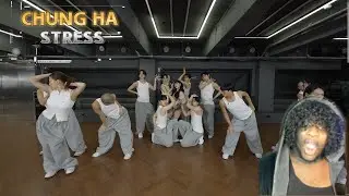 CHUNG HA 청하 | &rsquo;STRESS' Dance Practice Video & Suit Dance Reaction | MAGNIFICENT