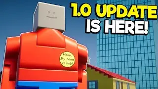 NEW 1.0 UPDATE! New Bob, Physics, Inventory, and MORE! - Brick Rigs Update Gameplay