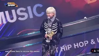 애쉬아일랜드 ASH ISLAND / 윤진영 YOON JINYOUNG MAMA 2021 Best Hip Hop & Urban Music acceptance speech