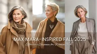 Fall/Holiday 2025: Max Mara-Inspired Staples for Women 50+ 🌿 Effortless Elegance 👗