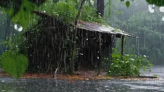 🔴 Rain & Thunder Sleep Sounds LIVE 24/7 | Deep Sleep