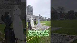 Clare Abbey is a medieval Augustinian monastery located just outside Ennis, County Clare, Ireland.