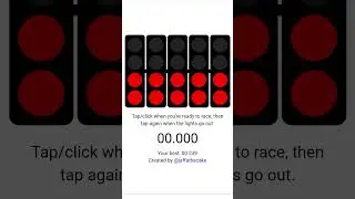 F1 driver test .       