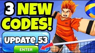 *НОВОЕ* ВСЕ РАБОЧИЕ КОДЫ ОБНОВЛЕНИЯ 53 ДЛЯ VOLLEYBALL LEGENDS ROBLOX В ЯНВАРЕ 2026 ГОДА | КОДЫ RO...