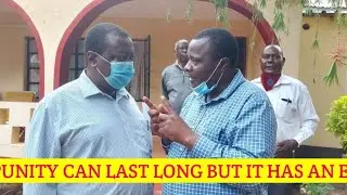 Impunity Can Last Long But It Has An End Hon. Titus Khamala Message to Uhuru Administration