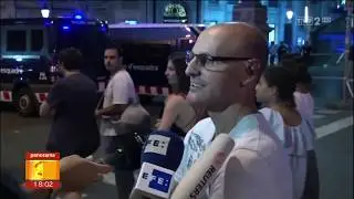 Atak terrorystyczny w Barcelonie na alei La Rambla, 17.08.2017 r.