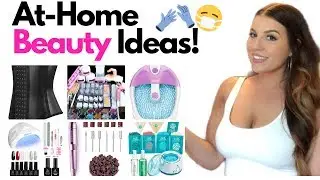 Amazon At Home Beauty Maintenance!! [Quarantine & Self Isolation Beauty Routine 2020]