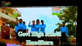 75th independence day celebrated at govt high school Handikera