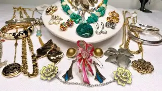 🤗 Opals! 1980s! 925! 🎁 Jewelry Unboxing & Sale! 36Lb ep17 #jewelryunboxing
