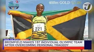 Bromfield makes 1st Individual Olympic Team after Overcoming Personal Tragedy