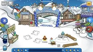 Club Penguin Legacy Walkthrough Episode 15 - The Great Snow Maze