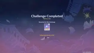 Ganyu Envisaged Echo Challenge Clear