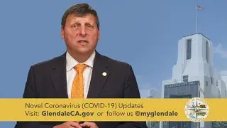 City of Glendale's COVID-19 Update March 30th: Mayor Ara Najarian