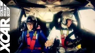 Powersliding the Skoda Fabia S2000 rally car - XCAR