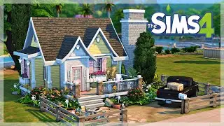 BASE GAME COTTAGE | The Sims 4 Speedbuild | No CC