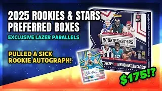 Обзор коллекционного набора 2025 Rookies & Stars Preferred Hobby Box &mdash; стоит ли он своих денег?